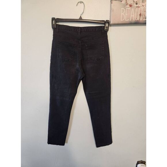 John Galt size Medium M High Rise Black Skinny Jeans - Picture 3 of 3